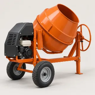 Máy trộn bê tông nhỏ Altrad Belle Minimix 150 M16B · Mẫu 021 - ảnh 2
